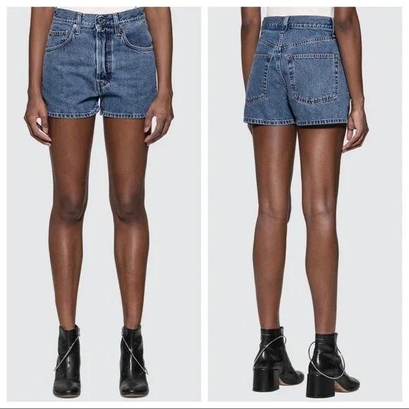 HELMUT LANG Masc Hi Denim Shorts - Picture 1 of 10